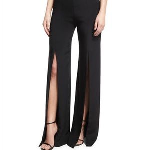 High slit maxi pants